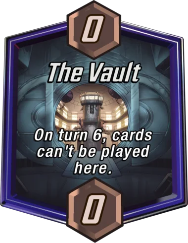 The Vault Marvel Snap location art