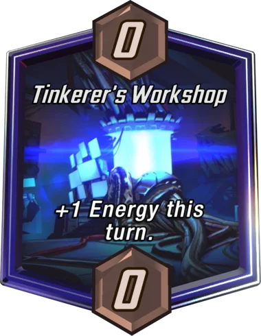 Tinkerer's Workshop Marvel Snap location art