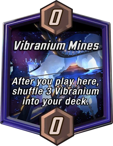 Vibranium Mines Marvel Snap location art