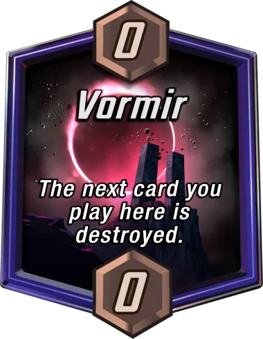 Vormir Marvel Snap location art