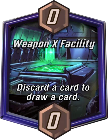Weapon X Facility Marvel Snap location art