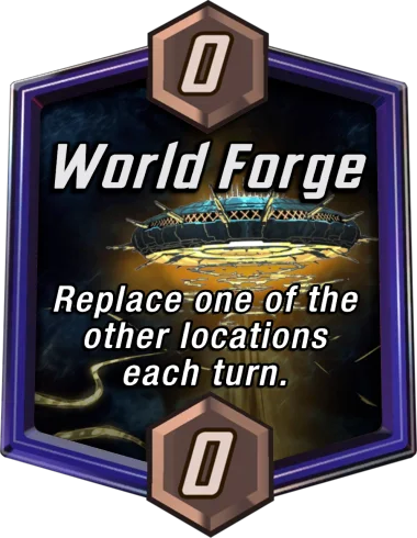 World Forge Marvel Snap location art