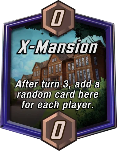 X-Mansion Marvel Snap location art