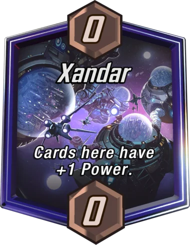 Xandar Marvel Snap location art